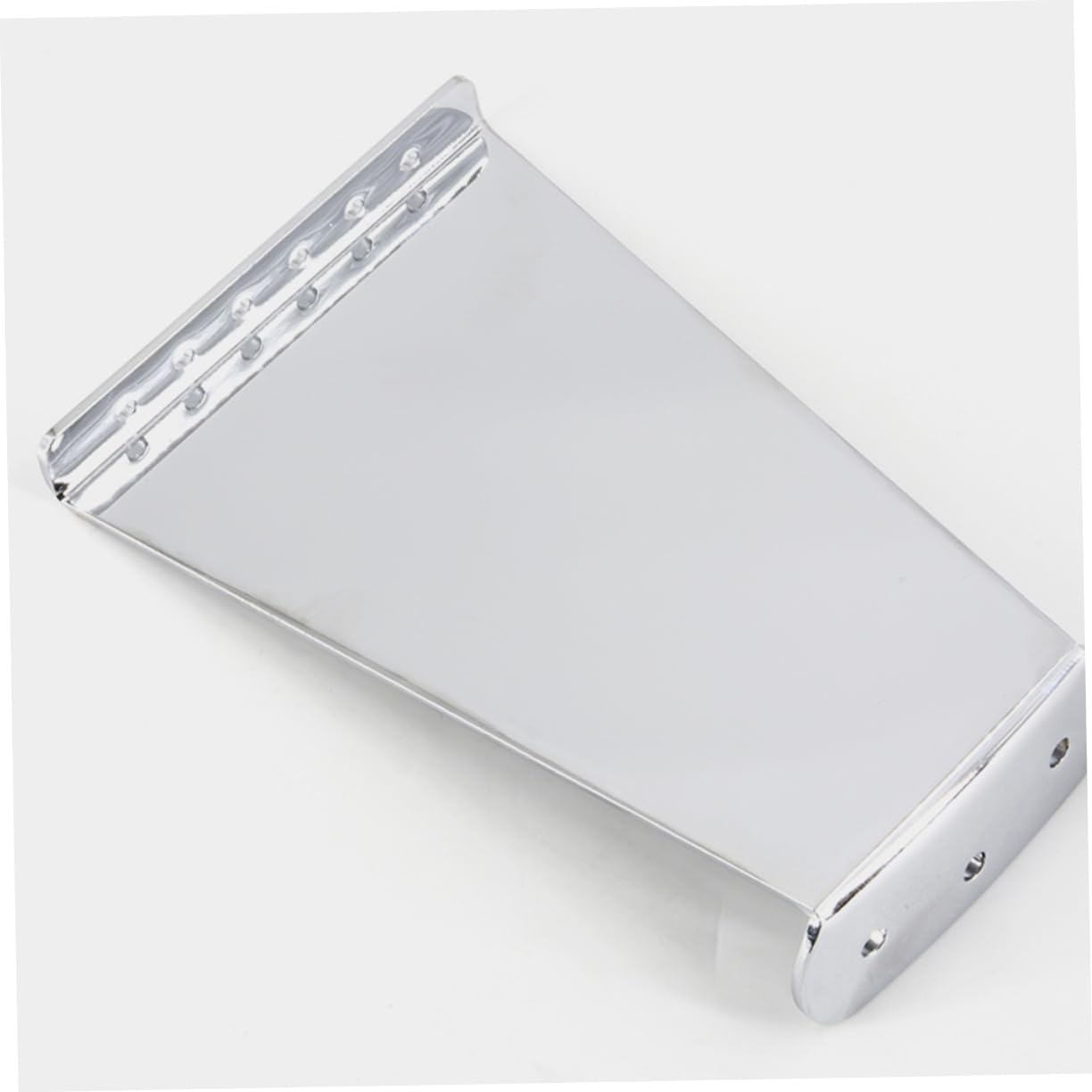VANZACK 6-String Jazz Guitar Tailpiece Bridge Replacement Silver Metal Guitar Parts for Electric Accessories