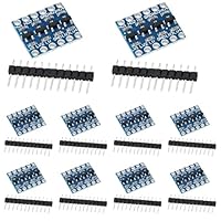 4 Kanäle IIC I2C Logik Pegelwandler Bi-Direktional 3.3V-5V Shifter Modul für Arduino 10pcs