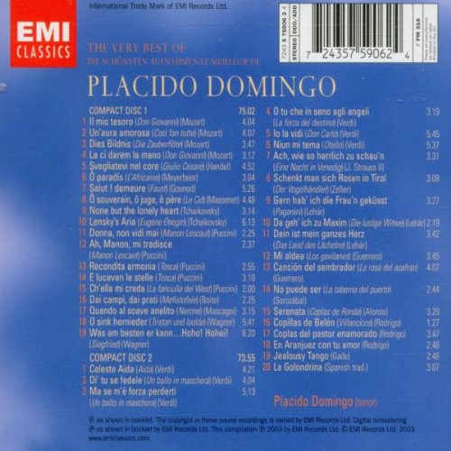 The Very Best Of Placido Domingo