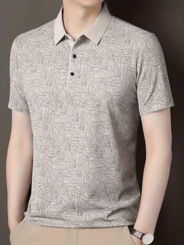 Image of TOPLOT T Shirt for Men || Men Casual T-Shirt || Regular Fit || Printed Polo || Available in Combo Packs (Printed-Polo-5218)