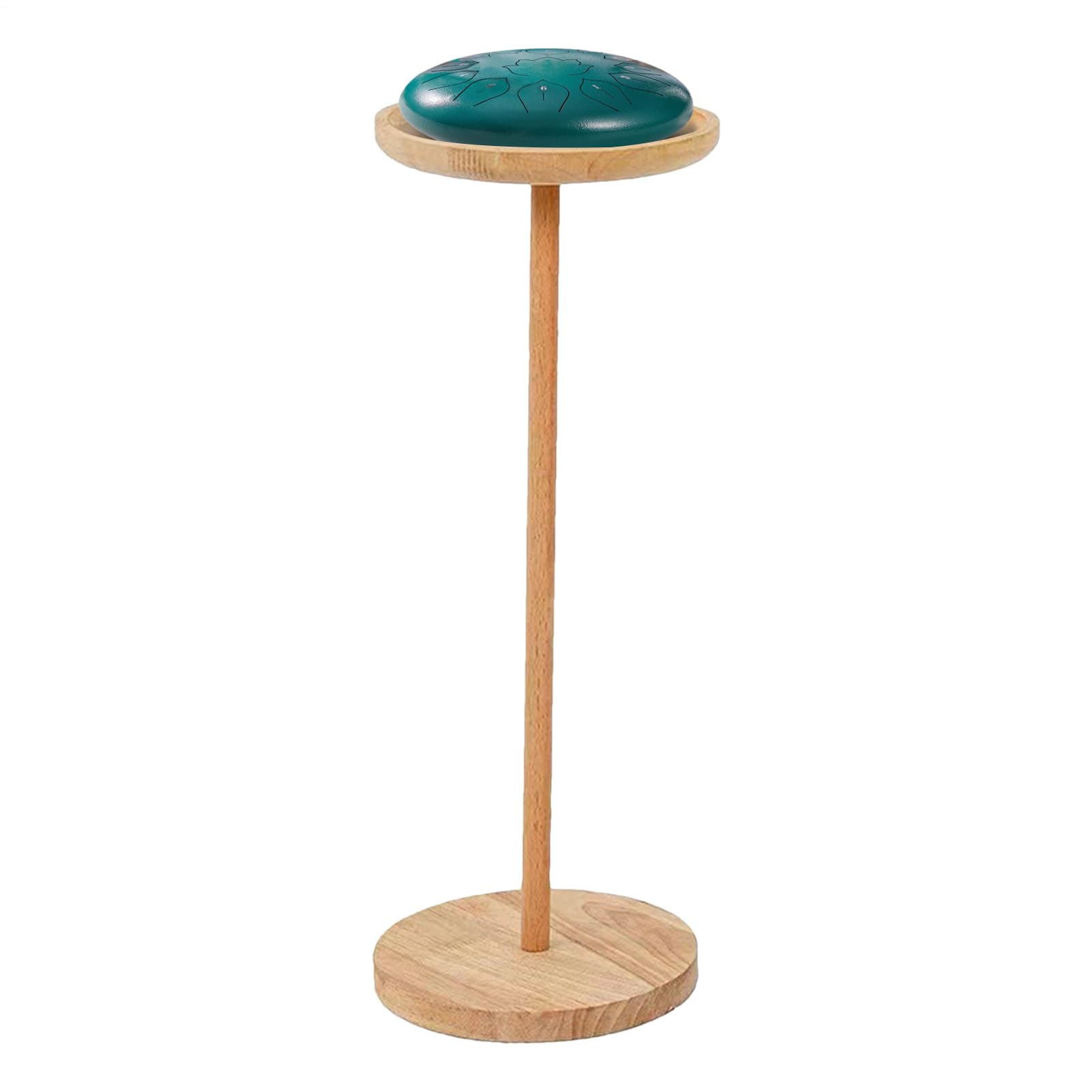 Handpan, supporto per strumenti, 20 x 20 x 50 cm, resistente supporto per strumenti a percussione in legno per insegnanti di musica, studio di registrazione, configurazione per spettacoli stradali