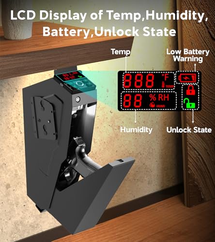 QINGENO Quick-Access Mounted Nightstand Handgun Gun Safe Review