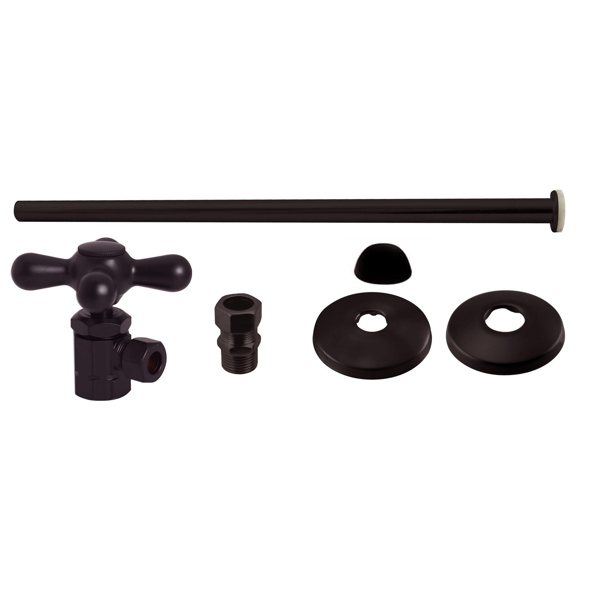 Kit WC Westbrass bronze huilé pour rénovation salle de bain