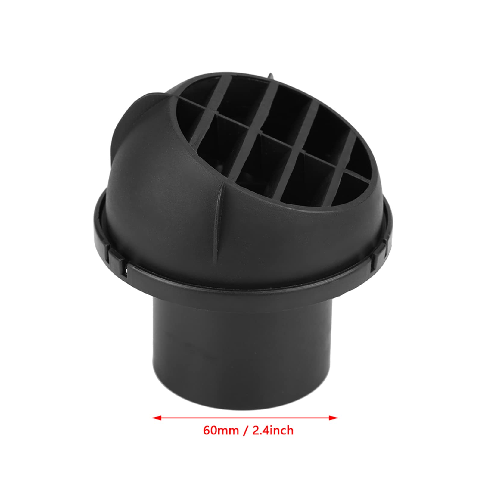 Wylot Ciepłego Powietrza w Samochodzie, 60mm Kanał Nagrzewnicy Samochodowej Wylot Ciepłego Powietrza do Eberspacher Webasto Propex