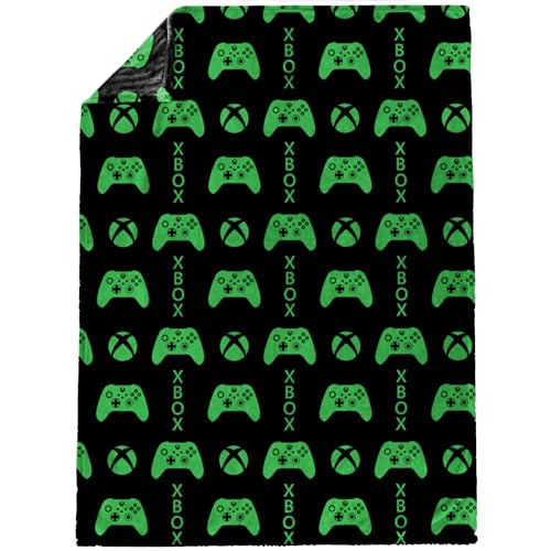 image for Jay Franco Xbox Controller Throw Blanket - Measures 46 x 60 Inches - K