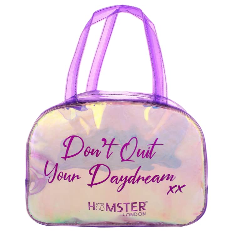 HAMSTER London Shiny Boston Bag, Handbag for Womens, Girls (Purple, Size: 32X12X25 cm) (B0BJ72CS4W) Amazon Price History, Amazon Price Tracker