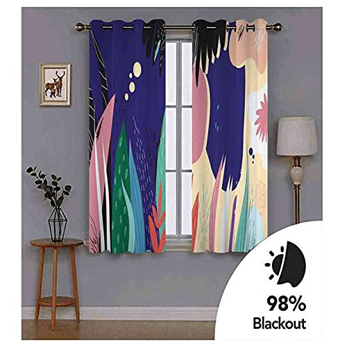 Rideau occultant et isolant thermique phonique 264x242cm - 5