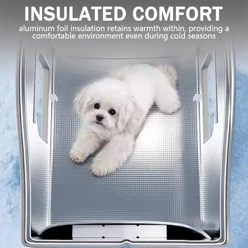 Maison de chat extérieure résistante aux intempéries abri pliable - 7
