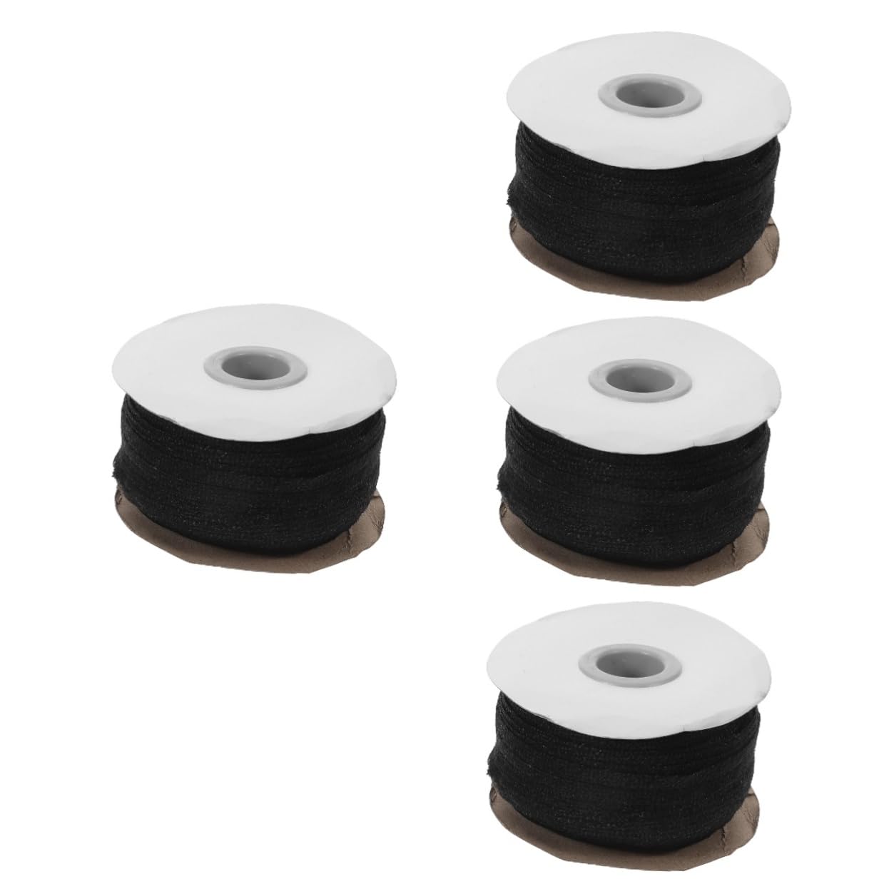 Gogogmee 4 Rolls Non-Woven Fabric Sewing Fusible Interfacing Strip 1m Interfacing Roll for Sewing Clothing