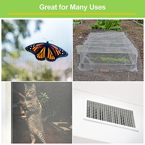 Fliegengitter Katzensicher, Fiberglas Fliegengitter Netz 250cm x 120cm, DIY Fenster Insektenschutzgitter Grau Fliegennetz Meterware für Balkontür Wohnzimmer Terrassentür