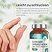 Glucosamin Chondroitin MSM Hochdosiert | 180 Kapseln | 3 Monate Vorrat | Kollagenbildung für Knochen & Knorpelfunktion | Mit Kurkuma, Ingwer & Hagebutte | VitaBright