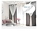 LumenTY - 60 piezas de plástico blanco para cortina de cortina con...