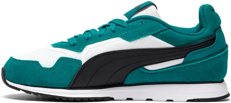 PUMA メンズ Softride St Miller レースアップ スニーカー シューズ カジュアル - グリーン