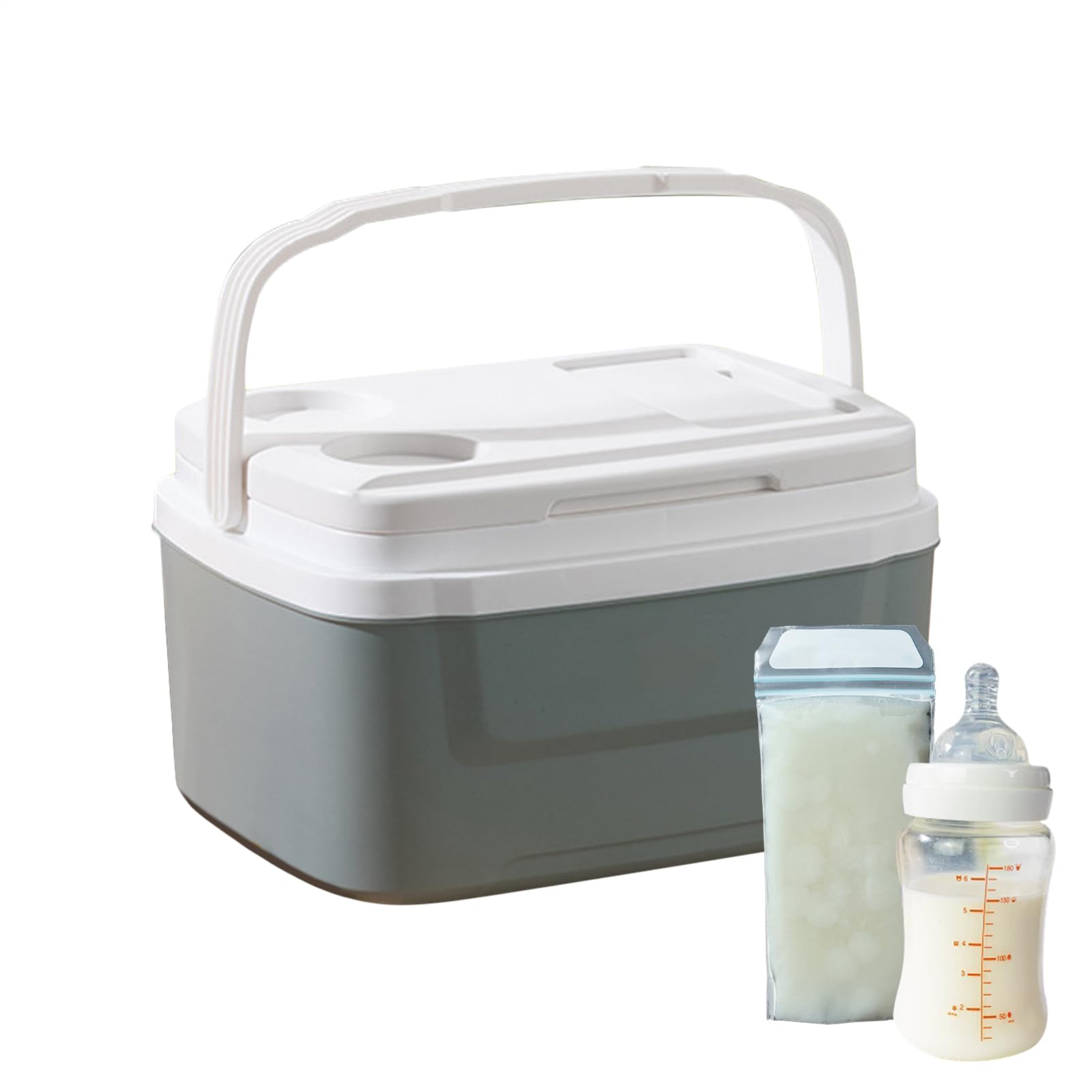 Da Auto Frigorifero Portatile Contenitore Pranzo Cibo | 8L Borsa Frigo Campeggio Outdoor Ghiaccio Per Cibo E Bevande In Escursioni, Pesca, Viaggi, Grigliate, Camion E Outdoor