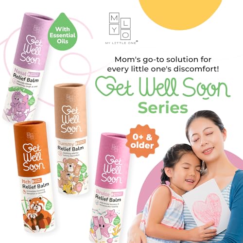 Image of GWS Baby Kids Nasal Relief, Itch Relief, Tummy Relief, Colic, Fever Relief & Bruise Relief Balm Sticks (15g) (Tummy Colic Balm)