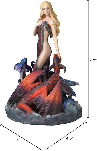 Miniatura 9 de Veronese Design 7 7/8 pulgadas James Ryman Dragon Bathers resina pintada a mano estatua fantasía decoración del hogar