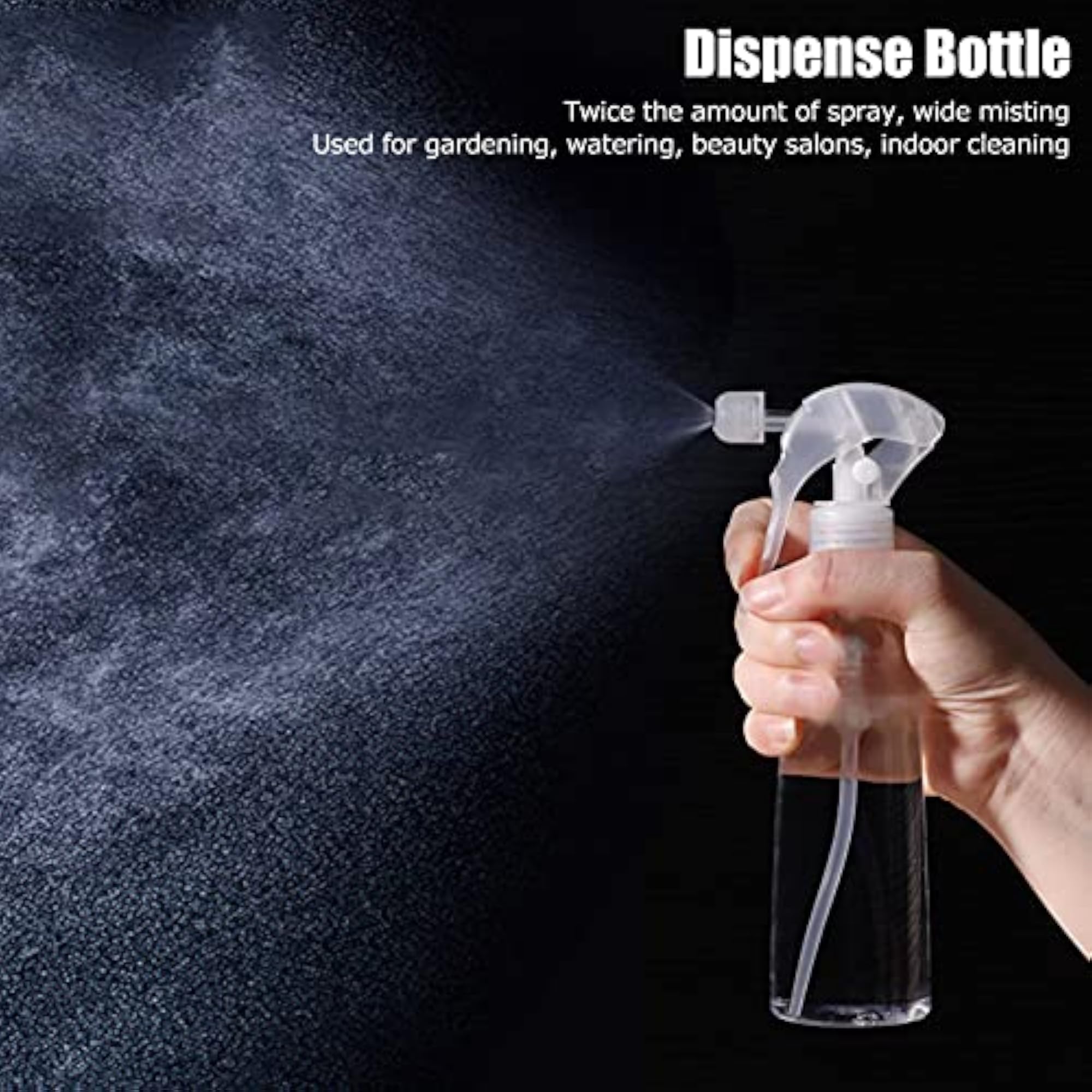 Liquid Container, Refillable Container Transparent with 2pcs