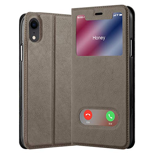 Case for Apple iPhone XR Phone Cover Protection Window Book Wallet - Photo 37 sur 37