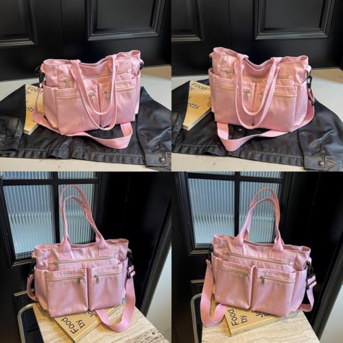 Casual Messenger Bag Floral Nylon Crossbody Bag Chic Shoulder Bag Travel Daypacks4