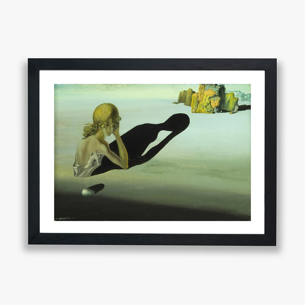 Salvador Dali Remorse : poster giclée, impression murale et décoration d'intérieur Taille M