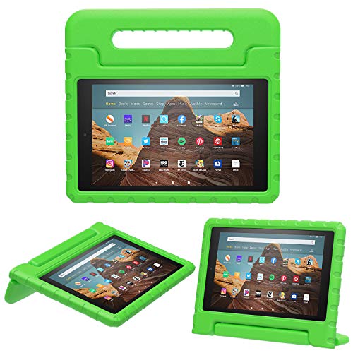 MoKo Case for Fire HD 10 Tablet (5th/7th/9th Generation, 2015/2017/2019 Release), Kids Shock