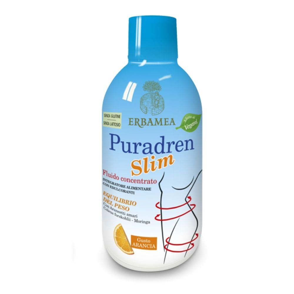 Erbamea | Puradren Slim Fluido Concentrato 500 ml Gusto Arancia