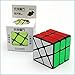 CuberSpeed Windmill Magic Cube 3x3 Black Wheel Fenghuolun Twisty Puzzle 3x3x3 Speed Cube Puzzle
