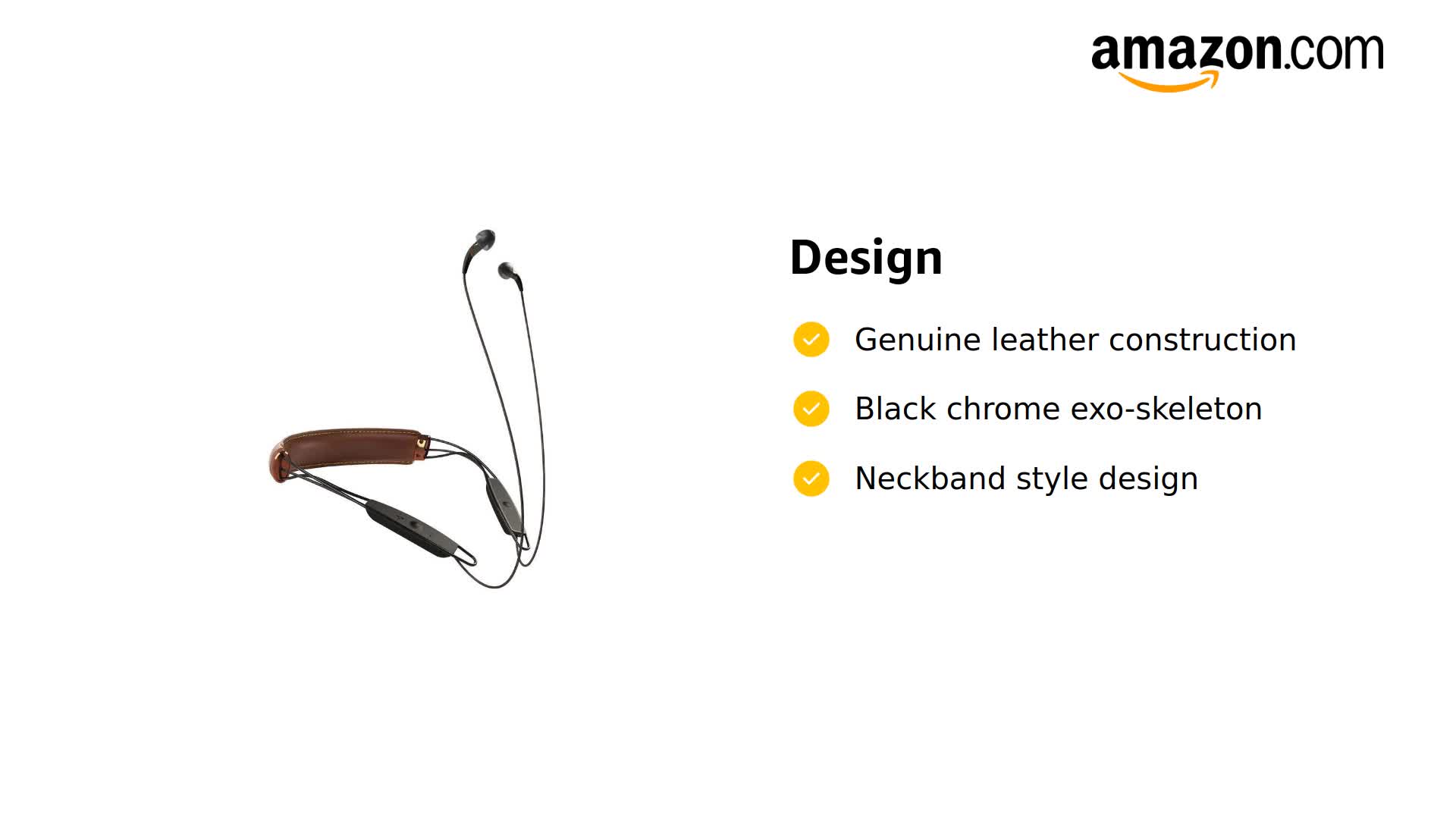 Amazon.com: Klipsch X12 Bluetooth Neckband Headphones (Brown