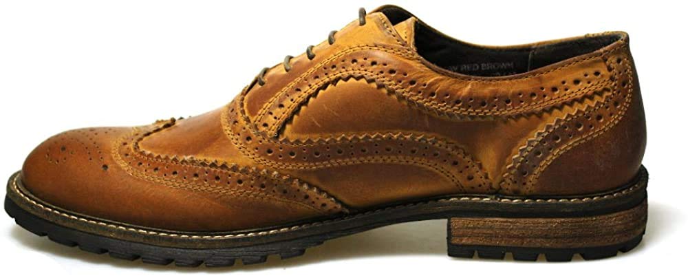 Red Tape Barrow Brown Leather Men's Brogue Shoes