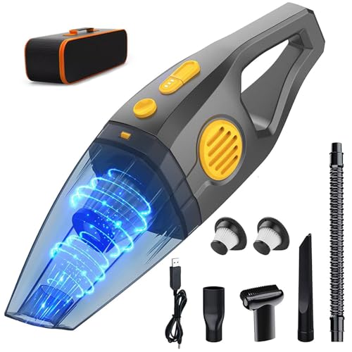 Listado de Aspiradora Chedraui para comprar hoy. 43 OLUKORO Aspiradora de Mano Sin Cable Potente,Spiradora Portátil para Automóvil, 9500PA Aspiradoras en Seco y Hmedo con 2 Reemplazable Filtros Lavable para Coche, Oficina, Hogar,...