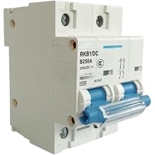 1P 2P DC Circuit Breaker 12V 24V 36V 48V 60V 72V 96V 120V Solar Cells Empty Switch 100A 125A 150A 200A 250A