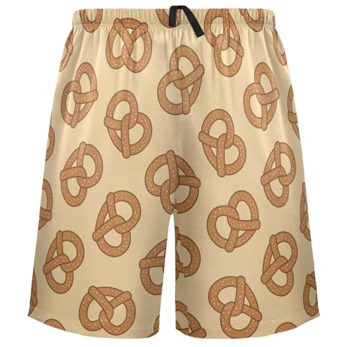 visesunny Mens Sleep Summer Shorts Lounge Bottoms Soft Comfy Pajama Wear Pants For Men