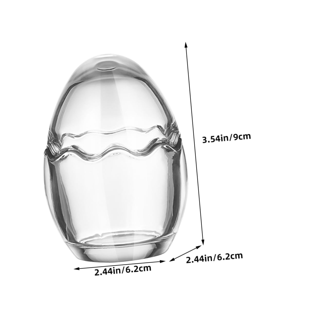 ABOOFAN 4 Stück Puddingbecher aus Glas eisbehälter eisblau Dessert-gläschen Terrarium unterschrank Puddingbehälter Joghurtbecher Eierschale Backbecher Geleebecher Joghurtflasche Container