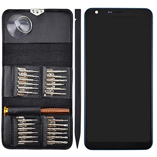 Image of LCD Display Touch Digitizer Screen Assembly with Border Replacement for LG Stylo 5 LM-Q720 Moroccan Blue