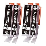 キャノン用 BCI-321BK BCI-321XLBK互換イ