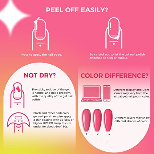 GELFAVOR Smalto semipermanente per unghie Giallo