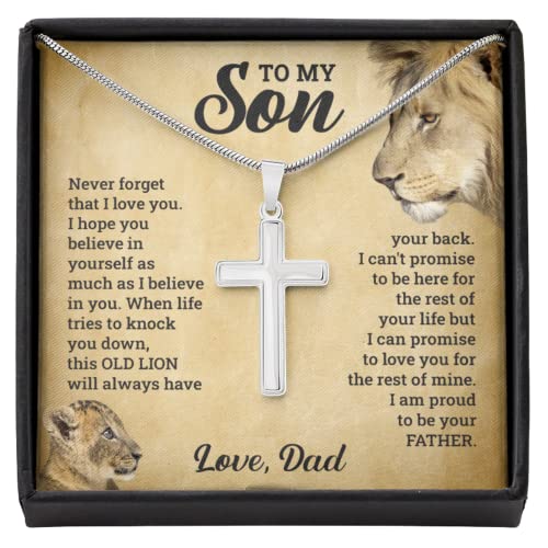 FG-Family-Gift-Mall-To-My-Son-From-Mom-Son-Gifts-From-Mom-and-Dad-Mother-and-Son-Necklace-Birthday-Gift-For-My-Son-Graduation-Christmas-Faith-Cross-Necklace-Present