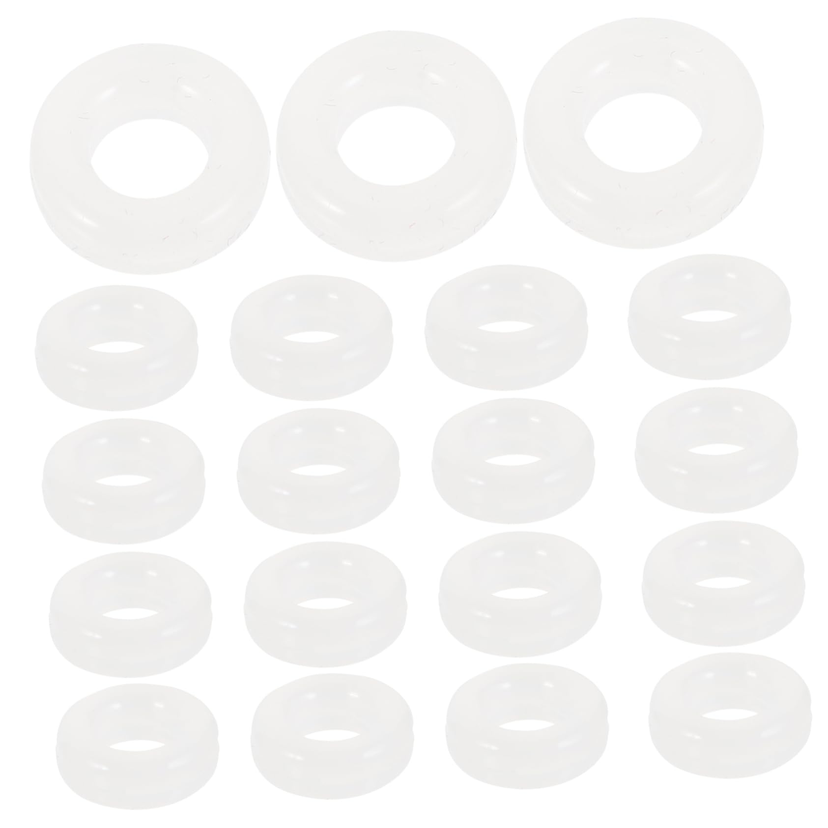 IWOWHERO 10 Pairs Eyeglasses Temple Tips Sunglasses Ear Cushions Eyeglass Legs Pads Glasses Retainers Silicon Glasses Holder Eyeglass Anti- Slip Round Eyeglass Ear Hooks