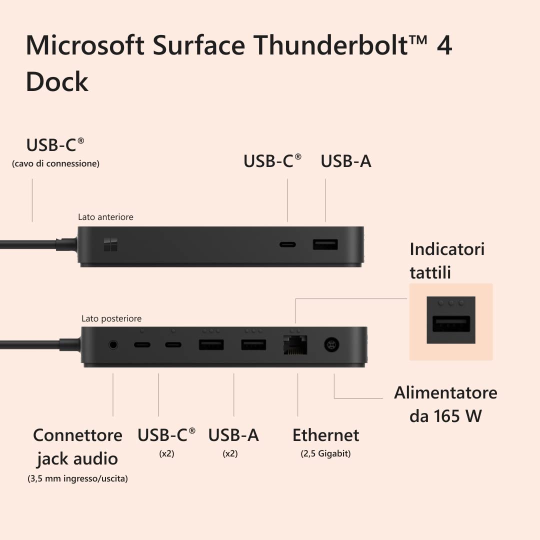 Microsoft Surface Thunderbolt 4 Dock