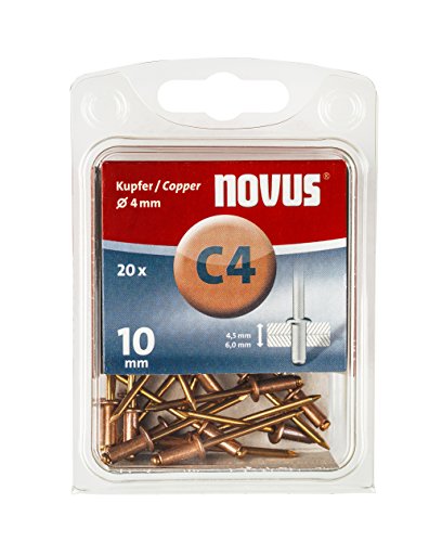 Novus Blister de 20 Rivets aveugles cuiv...