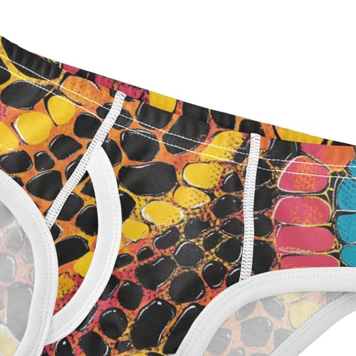 Snake Skin Texture Seamless Boys Toddler Cotton Kids Underwear Cute Undies4