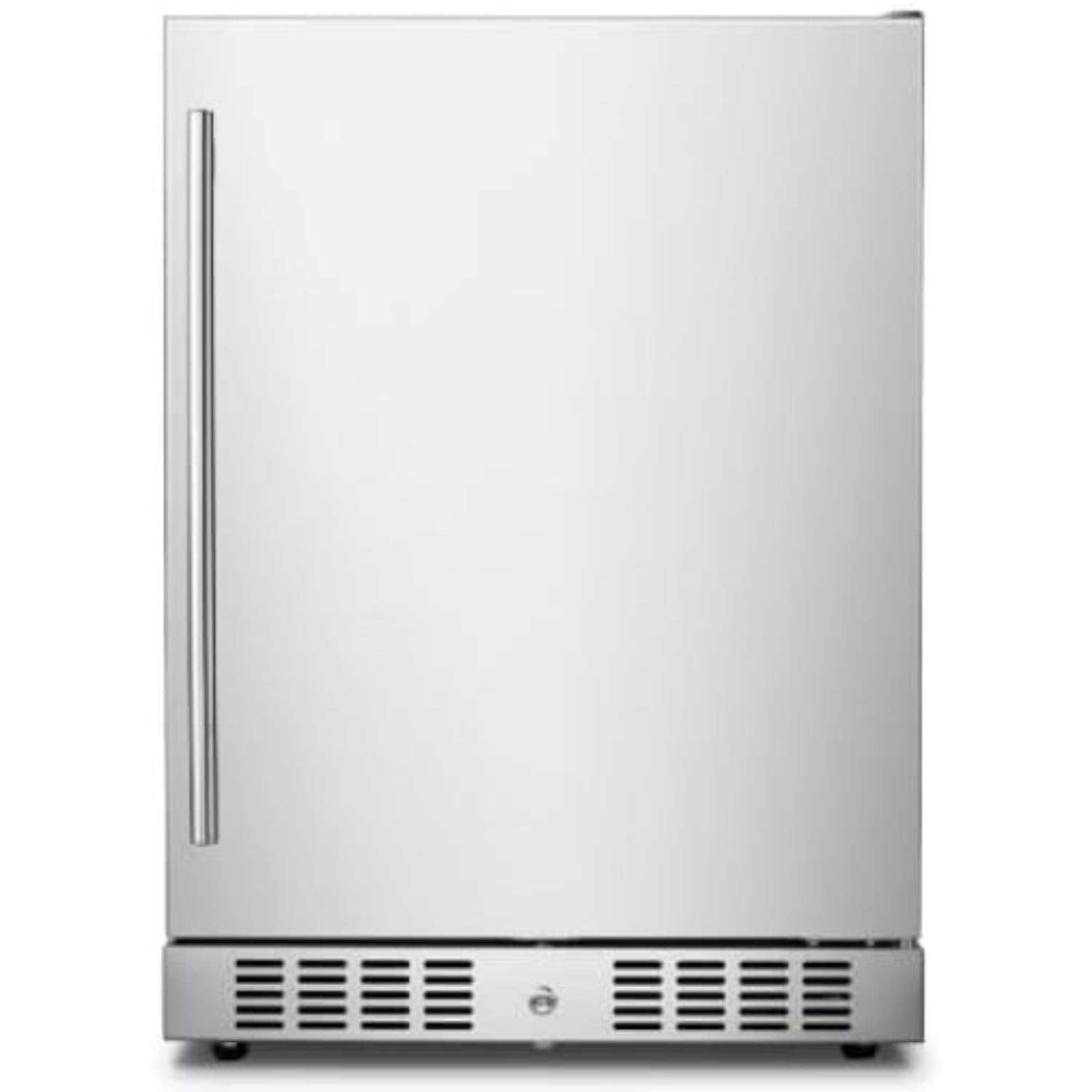 KoKoMo Grills 669936936335 5.5 cu ft Compact Fridge Stainless Steel
