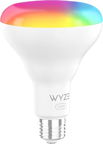 Wyze Color de la bombilla bombilla inteligente Wi-Fi BR30 base E26 equivalente a 75 W 950 lúmenes 16 millones de colores y blanco sintonizable