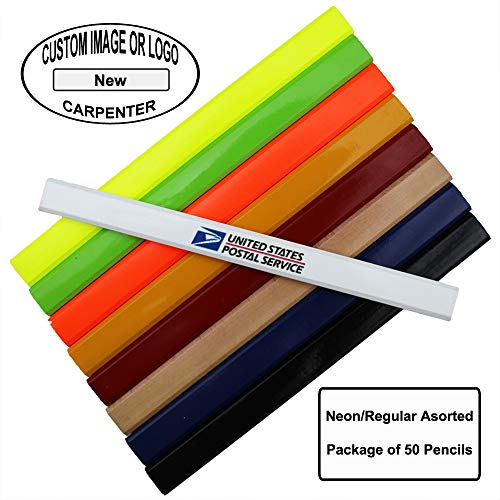 Lápices Carpintero Personalizados Pack 50 2HB miniatura 2