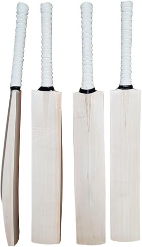 New plain Grade 1 Genuine English Willow cricket bat nurtured in UK (2.7lb)