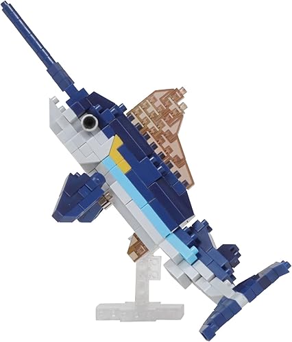 Miniatura 3 de nanoblock - Sea Friends - Marlin, kit de construcción de la serie Collection