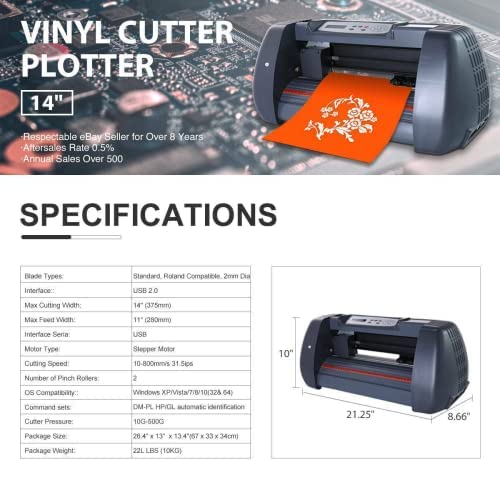 375mm vinyl snijplotter 3 bladen offline controle plotter machine vinyl cutter plotter folie plotter folie printer professionele plotter snijden - Image 6