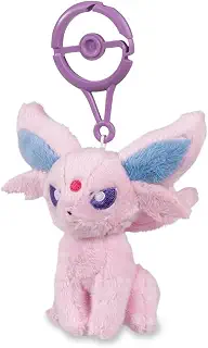 ポケモンセンター Espeon Adventure Partners ぬいぐるみ キーチェーン, マルチカラー, Small