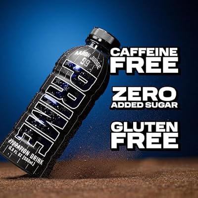 PRIME Hydration Aaron Judge, Sports Drinks, Electrolyte Enhanced for Replenishing Fluids, 250mg BCAAs, B Vitamins, Antioxidants, Low Sugar, 16.9 Fl Oz, 12 Pack
