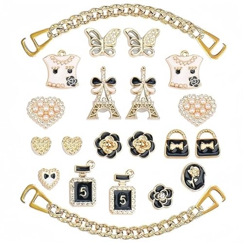 Cheerix 21 Stück Schuhanstecker, Perle shoe charms, schnürsenkel schmuck, Schuh Charms für Sneakers, crocs zubehör für Mädchen Damen Freizeitschuhe. Cheerix 21 Stück Schuhanstecker, Perle shoe charms, schnürsenkel schmuck, Schuh Charms für Sneakers, crocs zubehör für Mädchen Damen Freizeitschuhe.